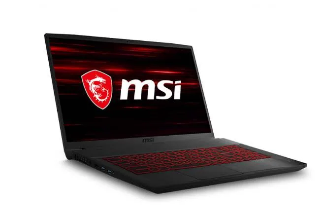 Thiết kế của laptop MSI mang phong cách mạnh mẽ